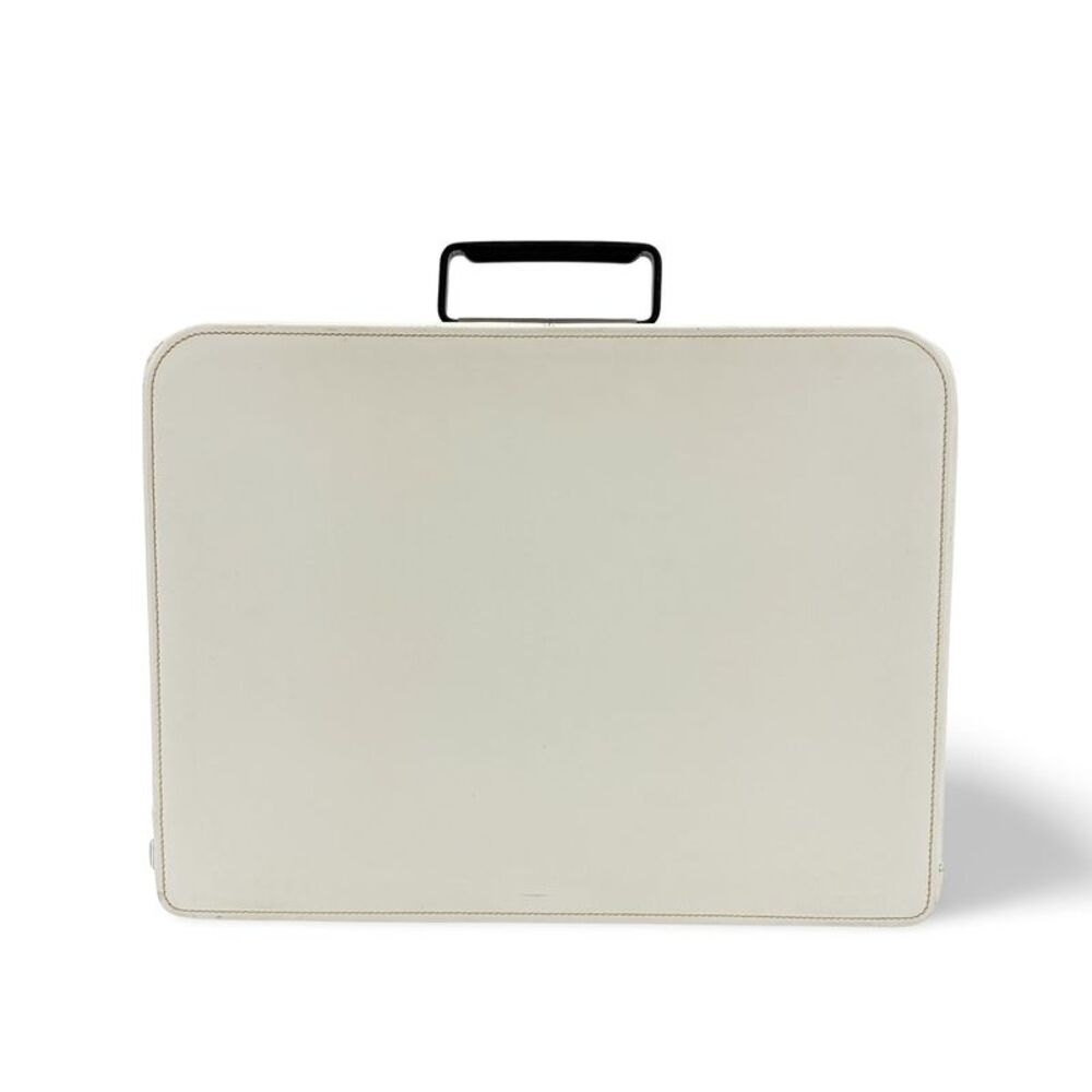 Valextra Premier Briefcase White